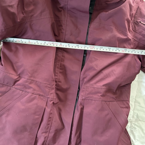 Lululemon Athletica Maroon Down Filled Parka - Picture 8 of 9